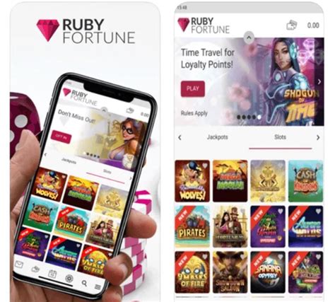 ruby fortune mobile casino login